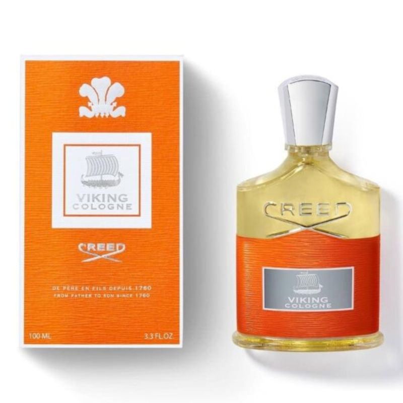 Creed Viking perfume with bottle